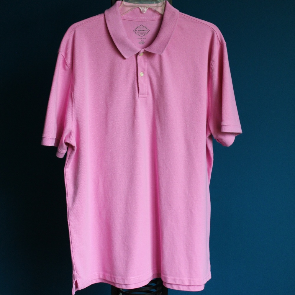 St. John's Bay short sleeved polo shirt LIKE NEW
